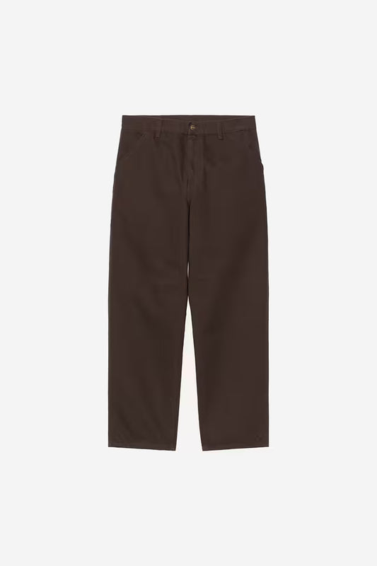 CARHARTT WIP SINGLE KNEE PANT TOBACCO RINSED