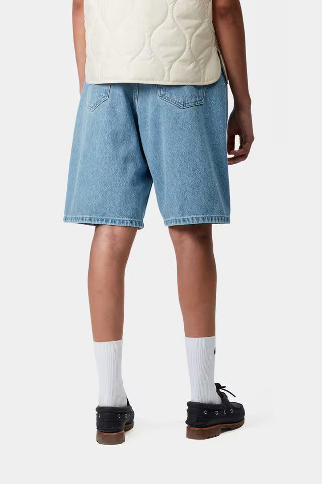 CARHARTT WIP W' BRANDON SHORT BLUE STONE BLEACHED
