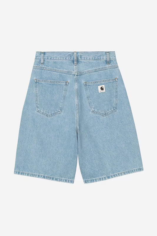 CARHARTT WIP BRANDON SHORT BLUE STONE BLEACHED