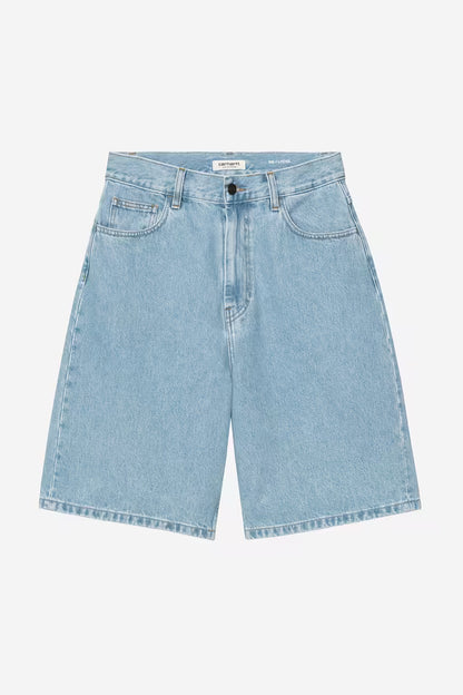 CARHARTT WIP W' BRANDON SHORT BLUE STONE BLEACHED