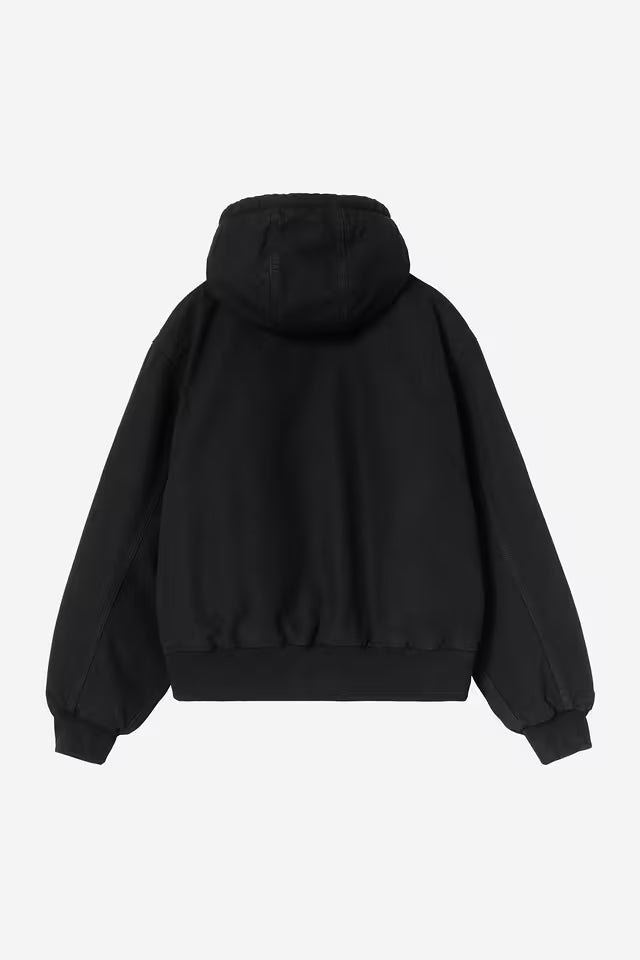 CARHARTT WIP W' ACTIVE JACKET BLACK RINSED