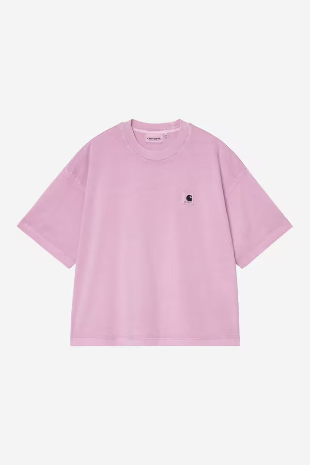 CARHARTT WIP W' NELSON T-SHIRT GENTLE PURPLE GARMENT DYED