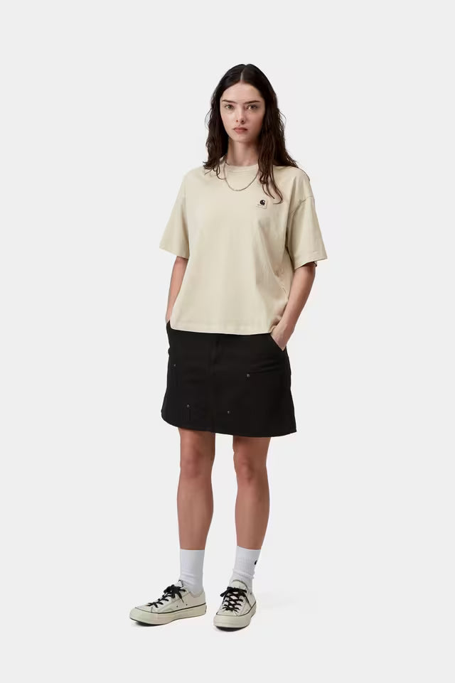 CARHARTT WIP W' NELSON T-SHIRT STONE GARMENT DYED