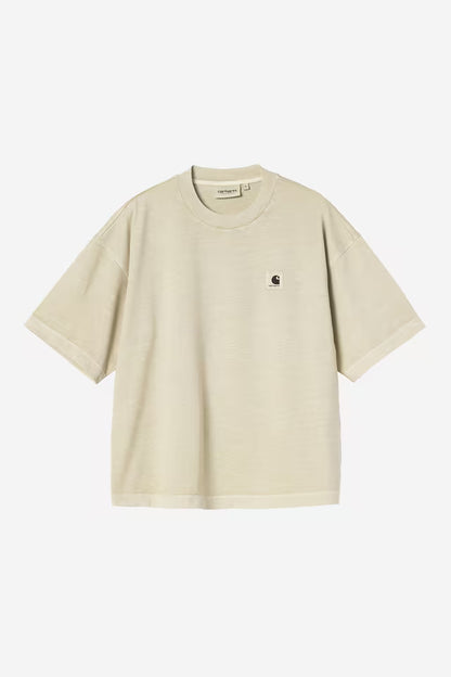 CARHARTT WIP W' NELSON T-SHIRT STONE GARMENT DYED