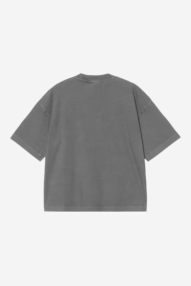 CARHARTT WIP W' NELSON T-SHIRT BLACK GARMENT DYED
