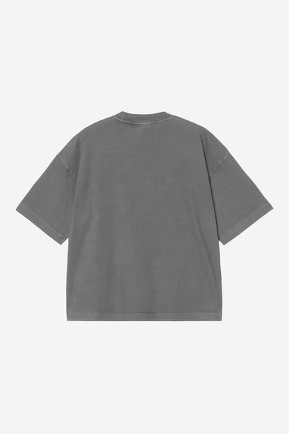 CARHARTT WIP W' NELSON T-SHIRT BLACK GARMENT DYED