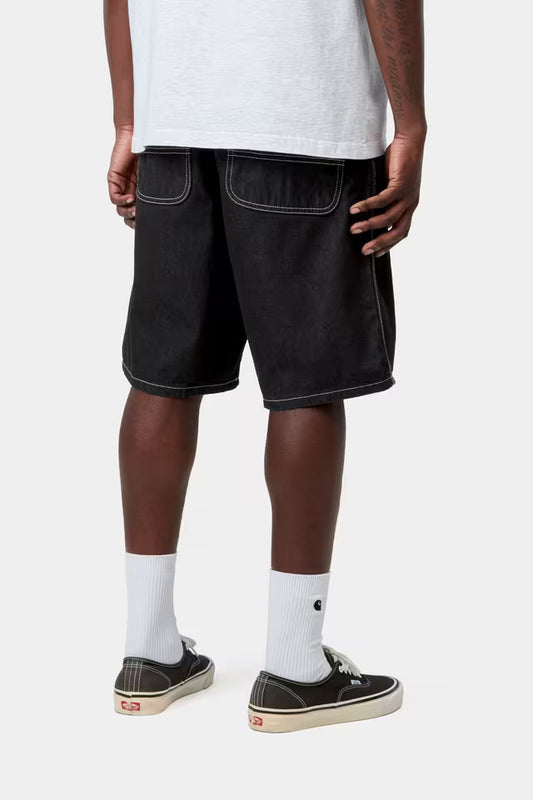 CARHARTT WIP SIMPLE SHORT BLACK ONE WASH