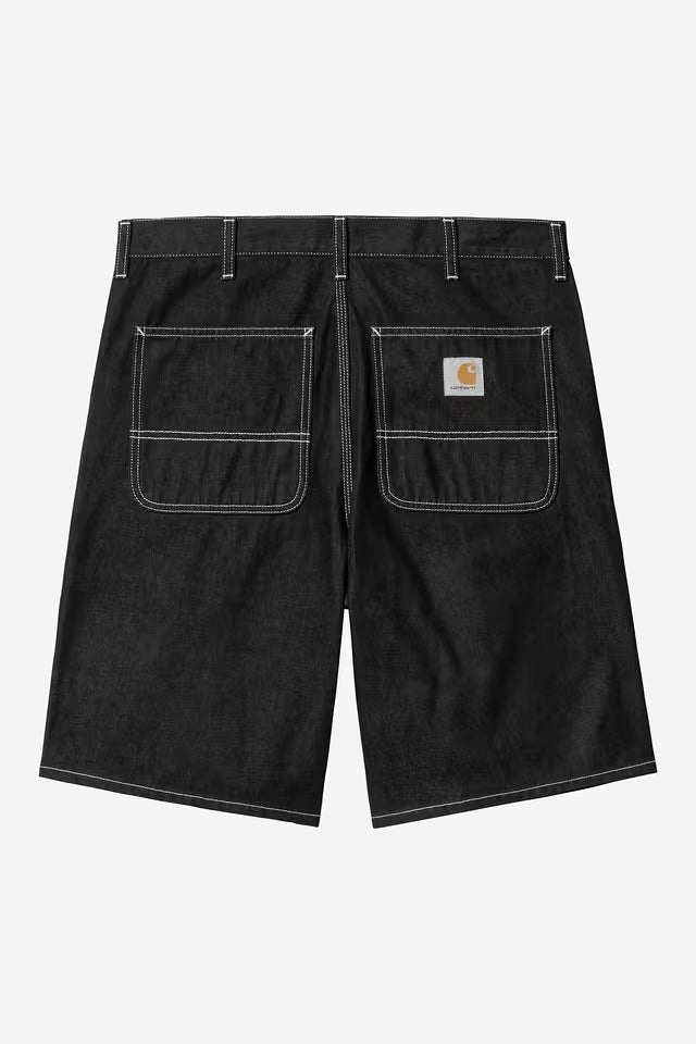 CARHARTT WIP SIMPLE SHORT BLACK ONE WASH