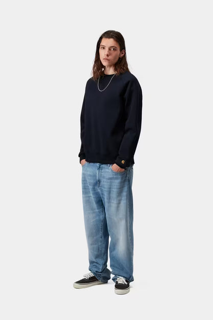CARHARTT WIP CHASE SWEAT DARK NAVY