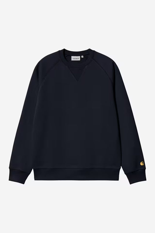 CARHARTT WIP CHASE SWEAT DARK NAVY
