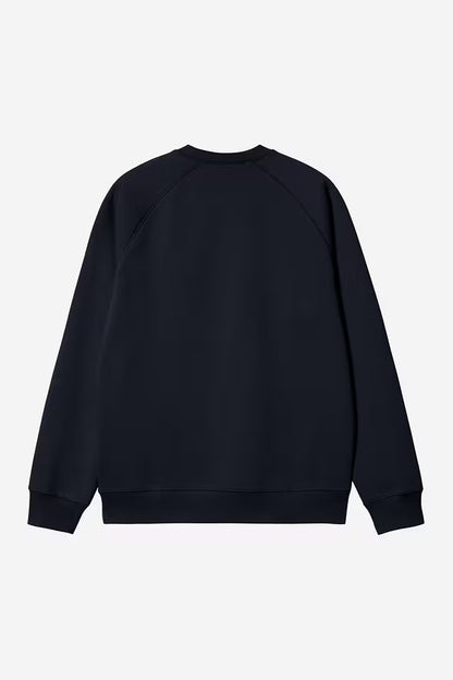 CARHARTT WIP CHASE SWEAT DARK NAVY