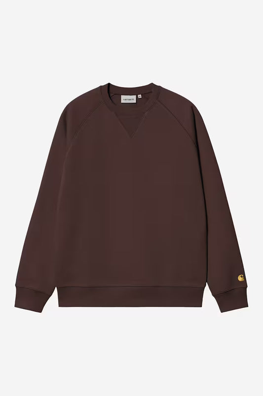 CARHARTT WIP CHASE SWEAT PALISANDER