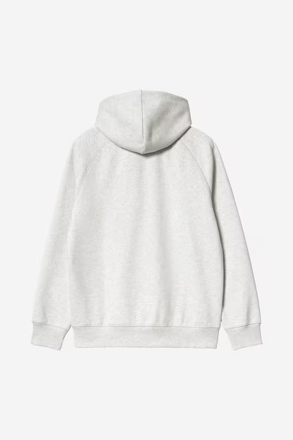 CARHARTT WIP HOODED CHASE JACKET ASH HEATHER