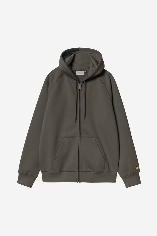 CARHARTT WIP HOODED CHASE JACKET SHUNGITE