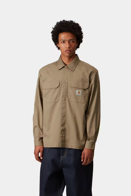 CARHARTT WIP L/S CRAFT SHIRT LEATHER