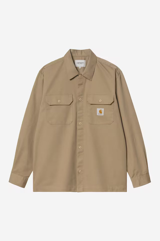 CARHARTT WIP L/S CRAFT SHIRT LEATHER