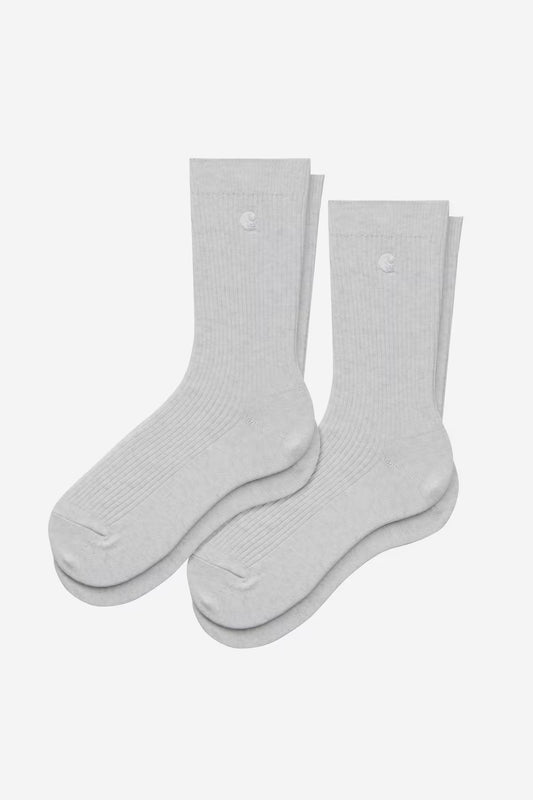 CARHARTT WIP MADISON SOCKS ASH HEATHER 2PZ