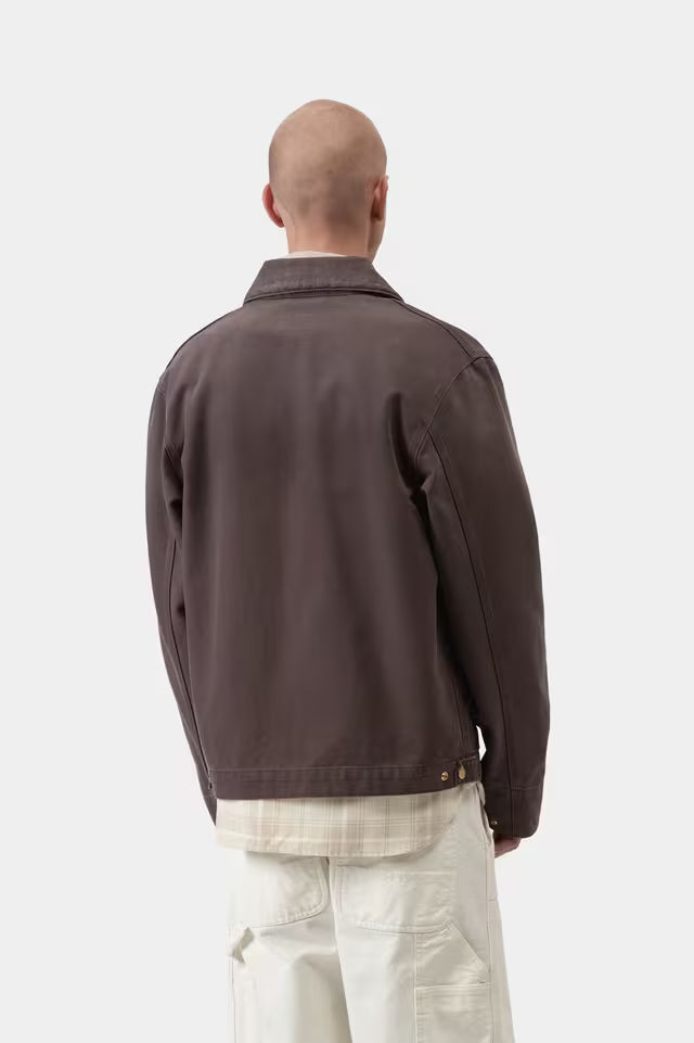 CARHARTT WIP DETROIT JACKET SHALE STONE CANVAS