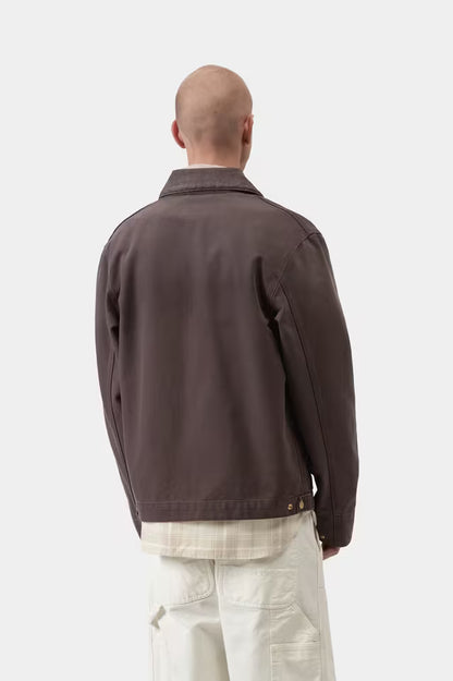 CARHARTT WIP DETROIT JACKET SHALE STONE CANVAS