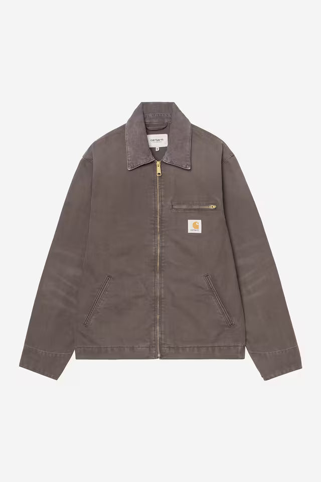 CARHARTT WIP DETROIT JACKET SHALE STONE CANVAS