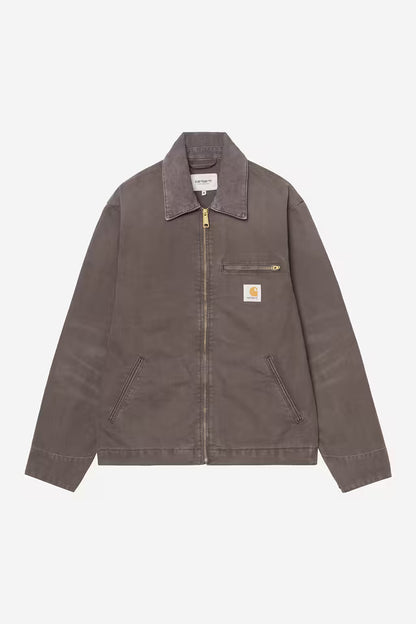 CARHARTT WIP DETROIT JACKET SHALE STONE CANVAS