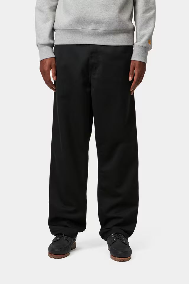 CARHARTT WIP SIMPLE PANT BLACK RINSED