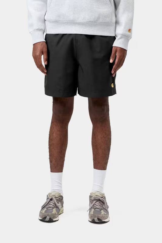 CARHARTT WIP CHASE SWIM TRUNKS BLACK