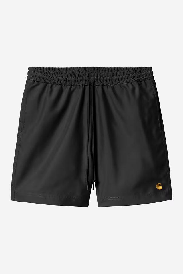 CARHARTT WIP CHASE SWIM TRUNKS BLACK