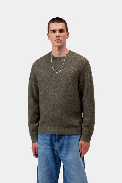 CARHARTT WIP CURTIS SWETER SHADY SHUNGITE
