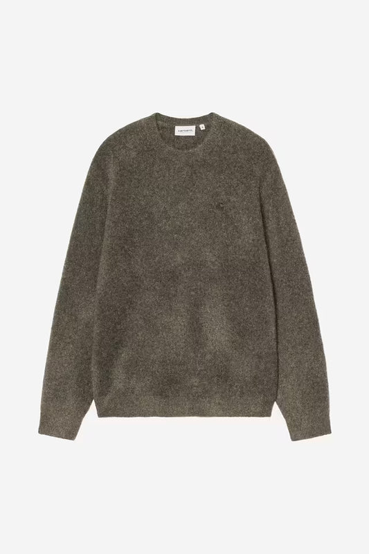 CARHARTT WIP CURTIS SWETER SHADY SHUNGITE