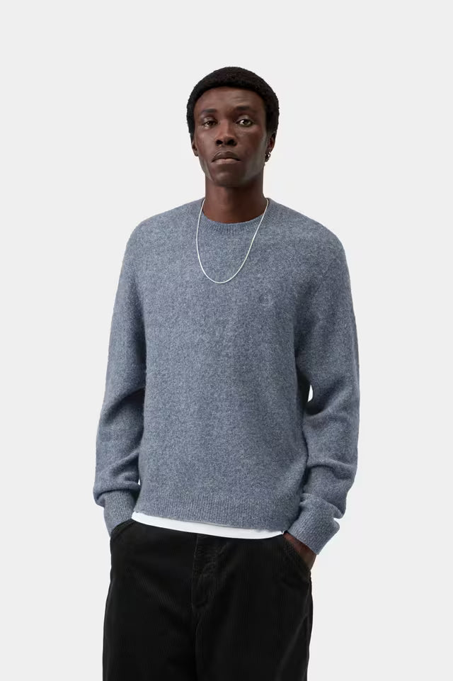 CARHARTT WIP CURTI SWEATER SHADY BLUE