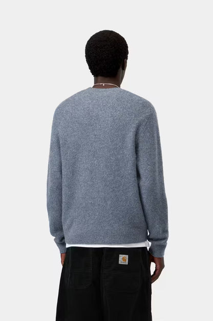 CARHARTT WIP CURTI SWEATER SHADY BLUE