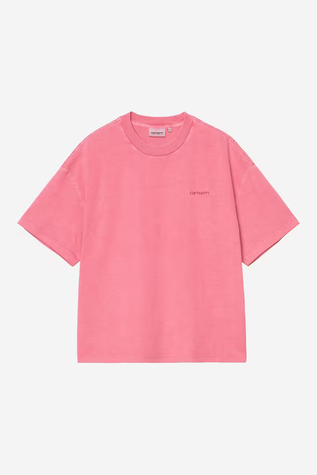 CARHARTT WIP BENTON T-SHIRT PRIMROSE GARMENT DYED