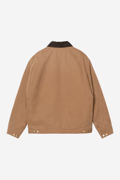 CARHARTT WIP OG DETROIT JACKET HAMILTON BROWN TOBACCO STONE CANVAS