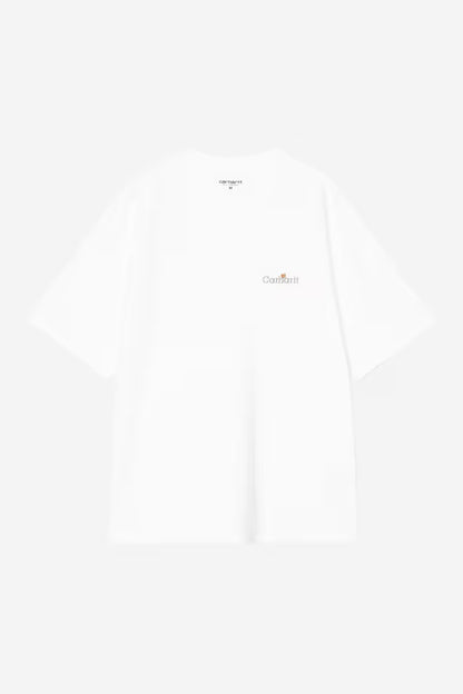CARHARTT WIP LABEL T-SHIRT WHITE