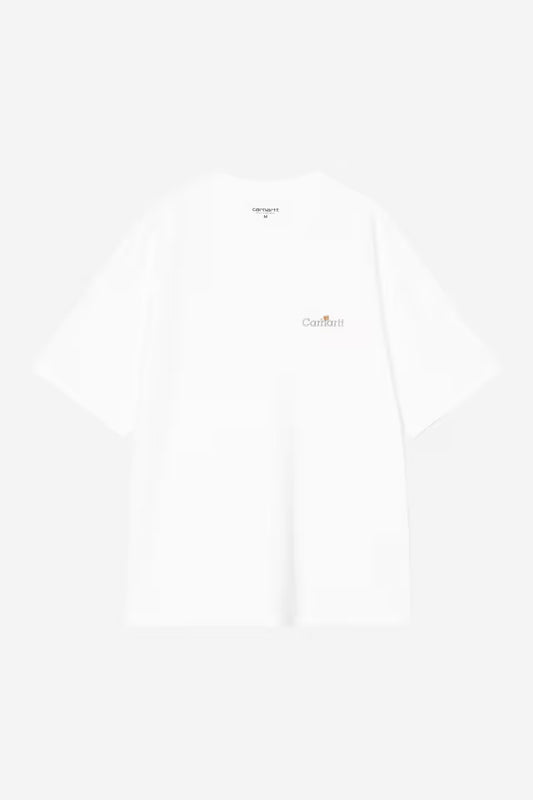CARHARTT WIP LABEL T-SHIRT WHITE