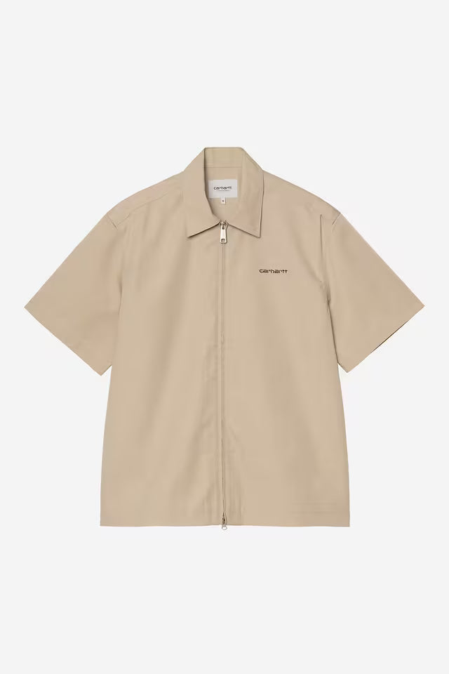 CARHARTT WIP S/S POSTAL ZIP SHIRT IROKO