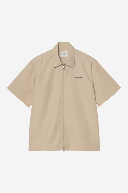 CARHARTT WIP S/S POSTAL ZIP SHIRT IROKO