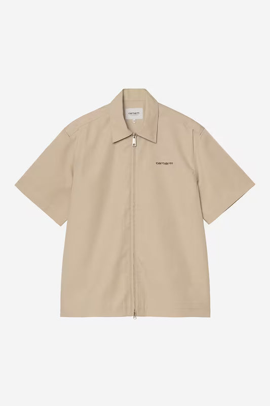 CARHARTT WIP S/S POSTAL ZIP SHIRT IROKO