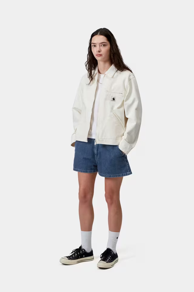 CARHARTT WIP W' LOVA SHORT BLUE STONE WASHED