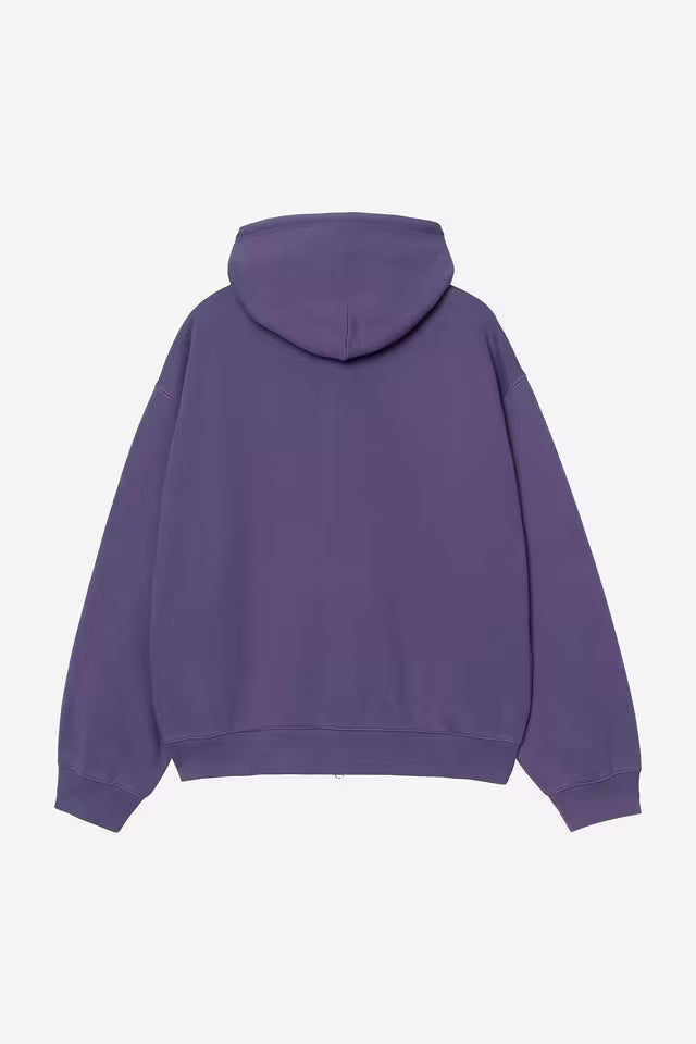 CARHARTT HOODED WIP LABEL SWEAT JACKET CALLA