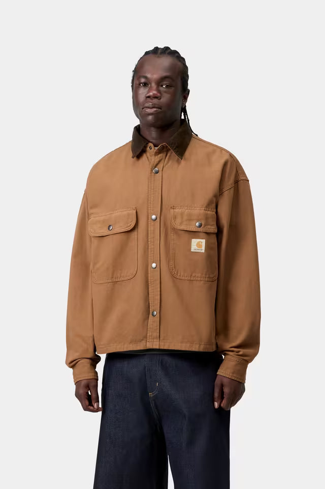 CARHARTT WIP PRESCOTT SHIRT JACKET HAMILTON BROMW