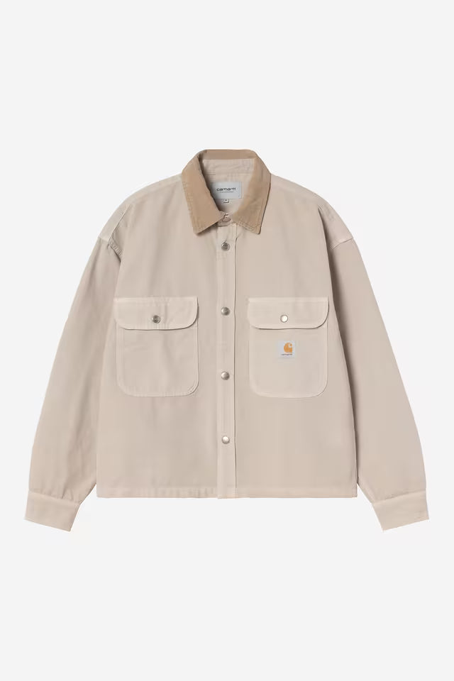 CARHARTT WIP PRESCOTT SHIRT JACKET BEIGE