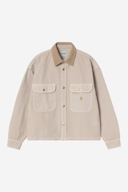 CARHARTT WIP PRESCOTT SHIRT JACKET BEIGE