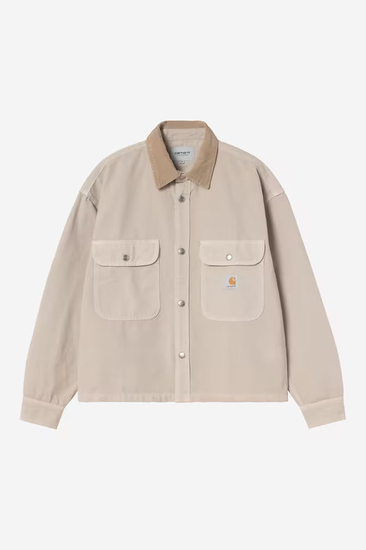 CARHARTT WIP PRESCOTT SHIRT JACKET BEIGE