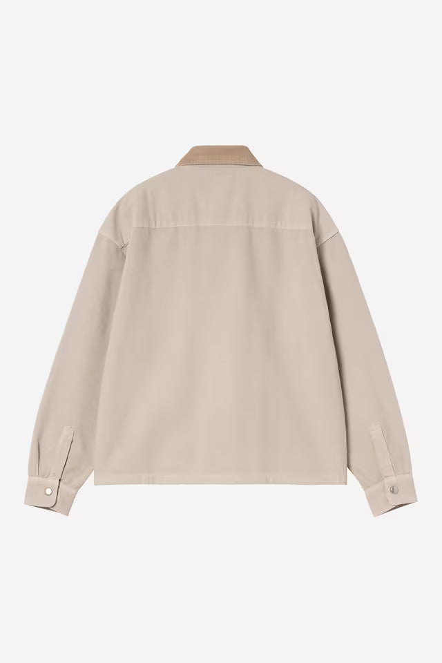 CARHARTT WIP PRESCOTT SHIRT JACKET BEIGE