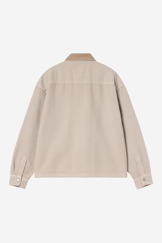 CARHARTT WIP PRESCOTT SHIRT JACKET BEIGE