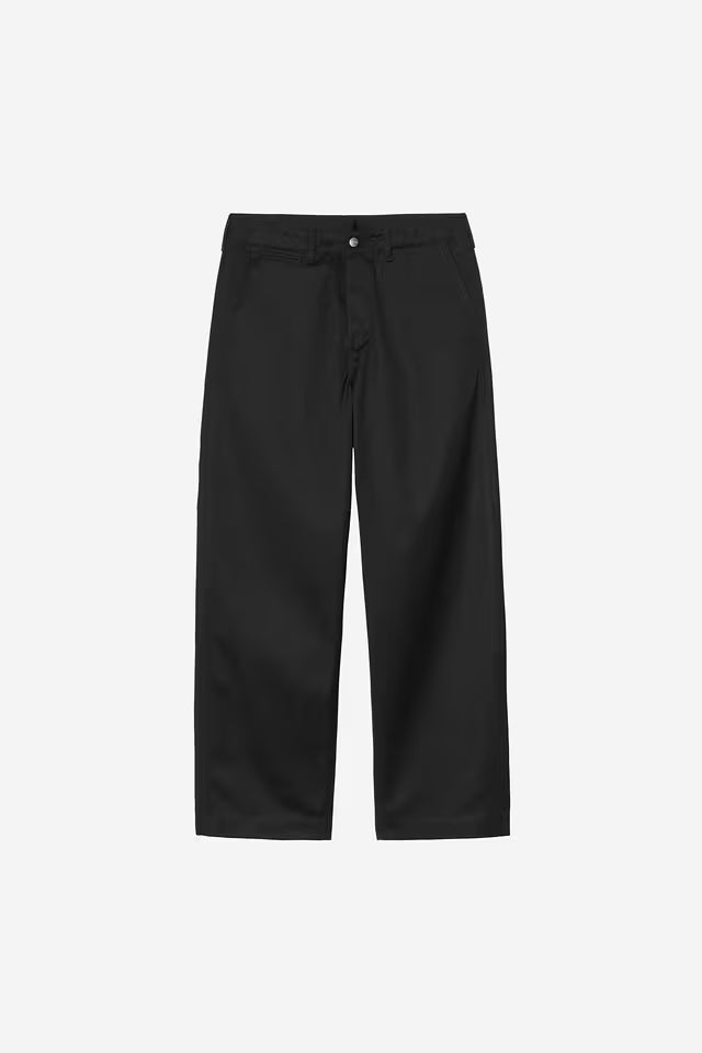 CARHARTT WIP HAROLD PANT BLACK RIGID