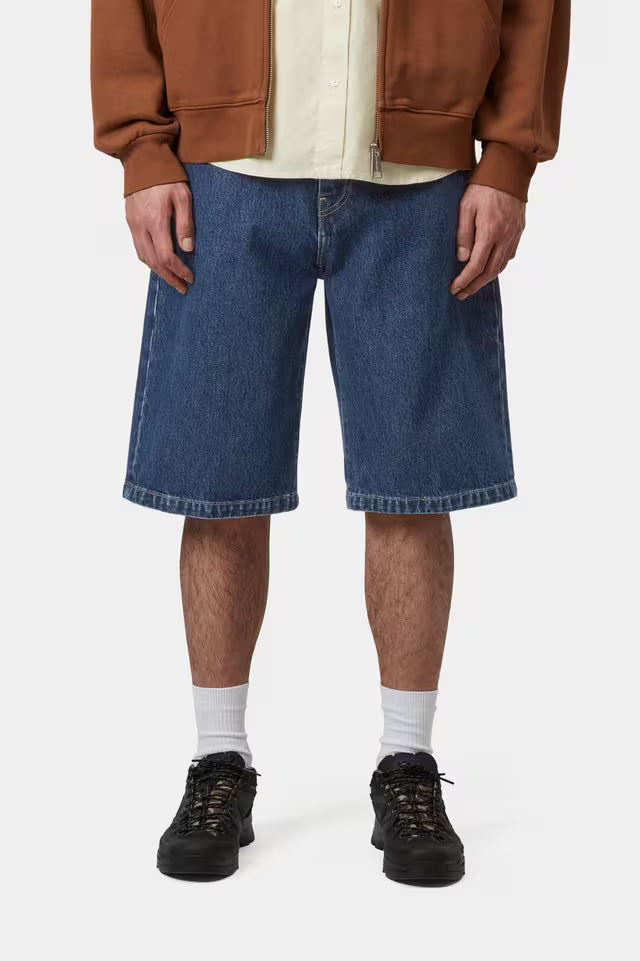 CARHARTT WIP LANGDON SHORT BLUE STONE WASHED