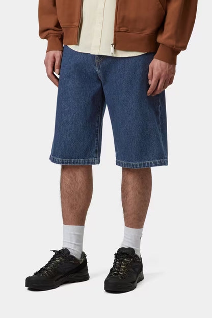 CARHARTT WIP LANGDON SHORT BLUE STONE WASHED